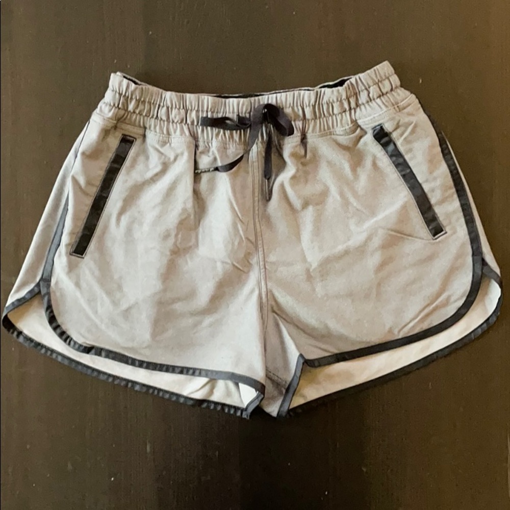 lululemon shorts - gray and black